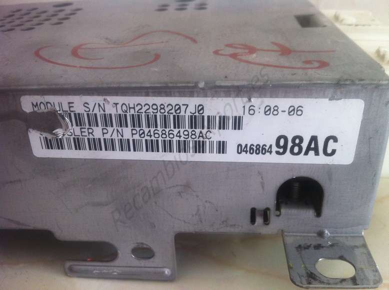 Centralita Chrysler Voyager P04686498AC 04686498AC - foto 2