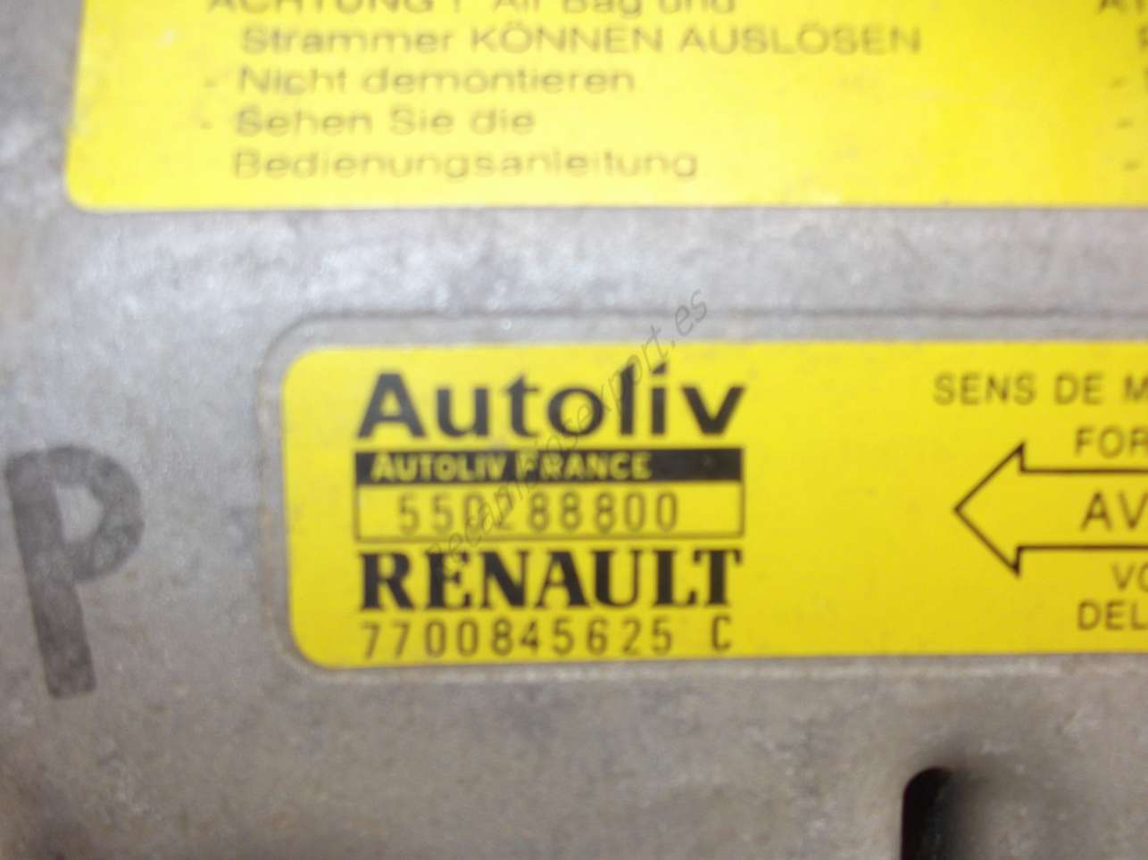 Centralita Crash Sensor Renault Laguna 7700845625 C 7700845625C AUTOLIV 550288800 - foto 2