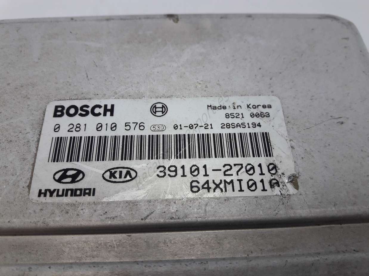 Centralita Hyundai BOSCH 0281010576 0 281 010 576 3910127010 39101 27010  39101-27010 - foto 2