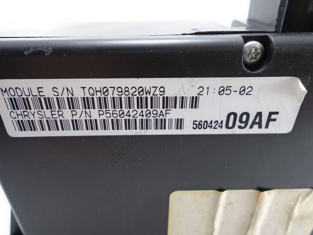 Centralita Modul Body Control Chrysler Jeep Cherokee P56042409AF 56042409AF - foto 2