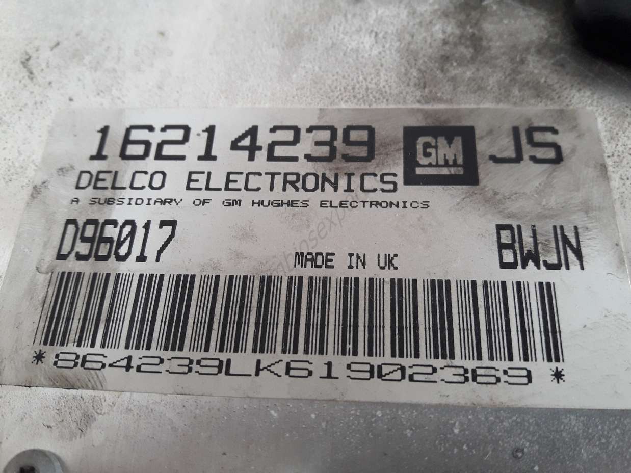 Centralita Opel Tigra KIT 16214239 JS BWJN Wegfahrspeerre 5WK4596 Schlüssel - foto 5