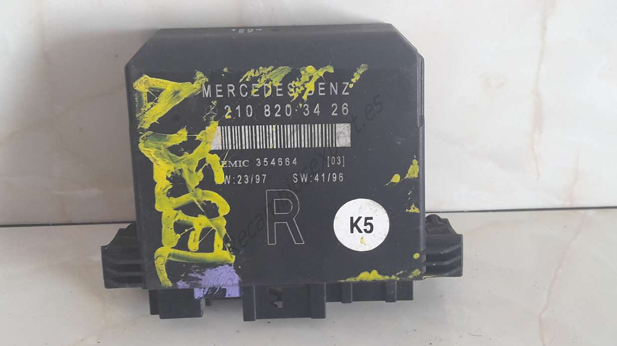Centralita Puerta Mercedes W210 1995-2000 W202 1993-2000 2108203426 210 820 34 26 TEMIC 354664 K5 - foto 1