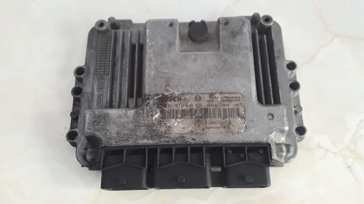 Centralita RENAULT Megane Scenic 0281011549 0 281 011 549 8200391966 8200370779 - foto 1