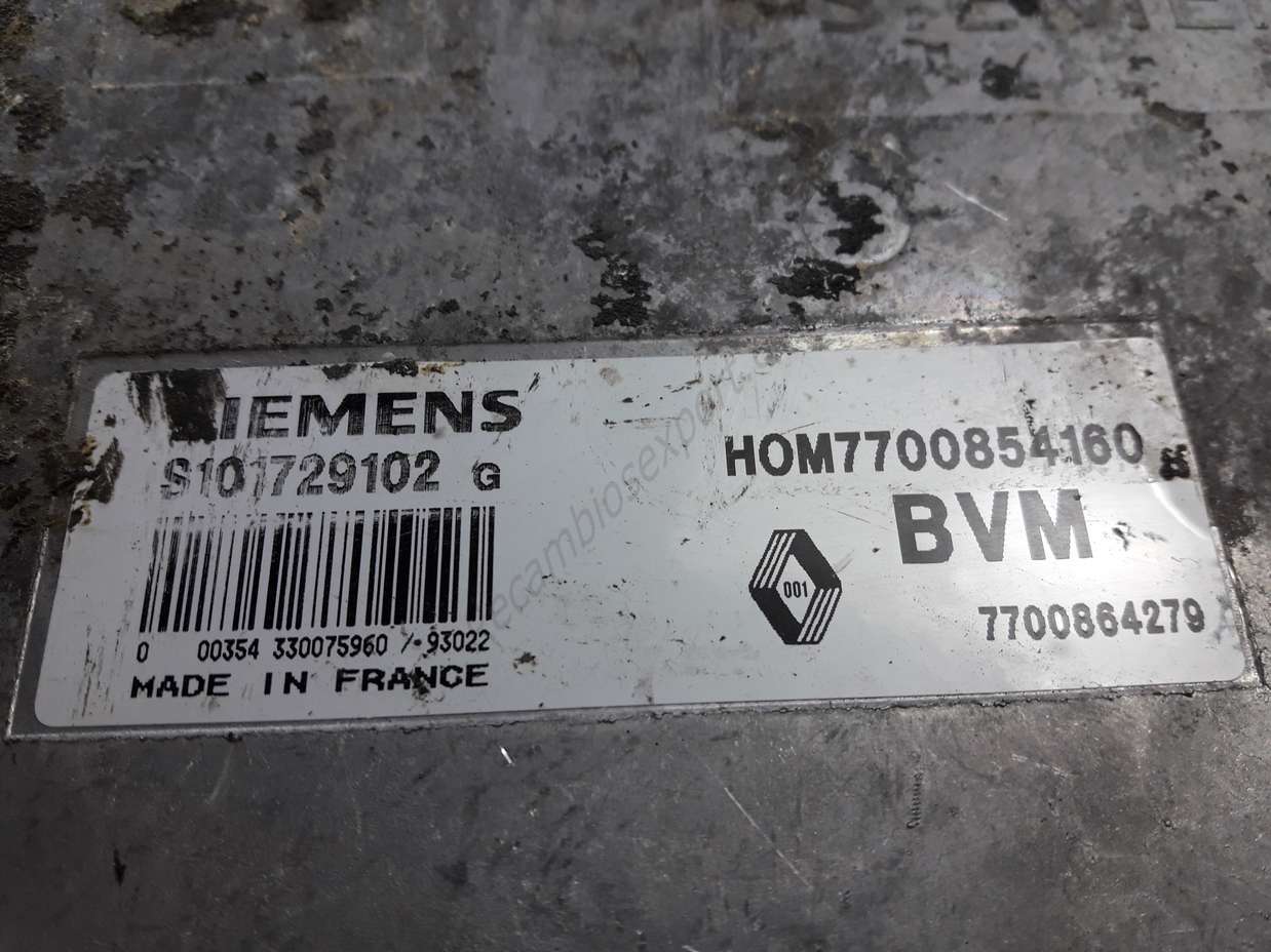 Centralita RENAULT S101729102 G S101729102G HOM 7700854160 HOM7700854160 7700864279 - foto 2