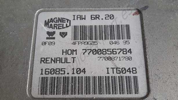 Centralita Renault Twingo IAW6R20 7700856784 7700871780 IAW 6R 20 IAW6R20 - foto 2