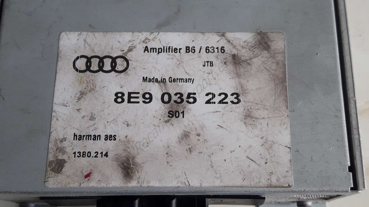 Centralita amplificador Audi A4 8E9035223 8E9 035 223 - foto 2