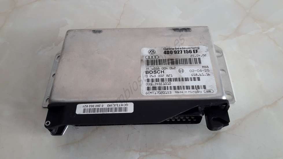 Centralita caja de cambio transmission Audi A8 4D0927156EF 4D0 927 156 EF BOSCH 0260002821 0 260 002 821 - foto 1