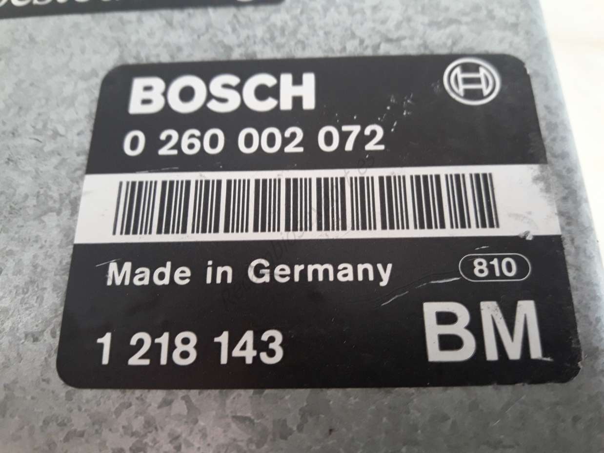 Centralita caja de cambios BMW E34 E32 1218143 BOSCH 0260002072 0 260 002 072 - foto 3