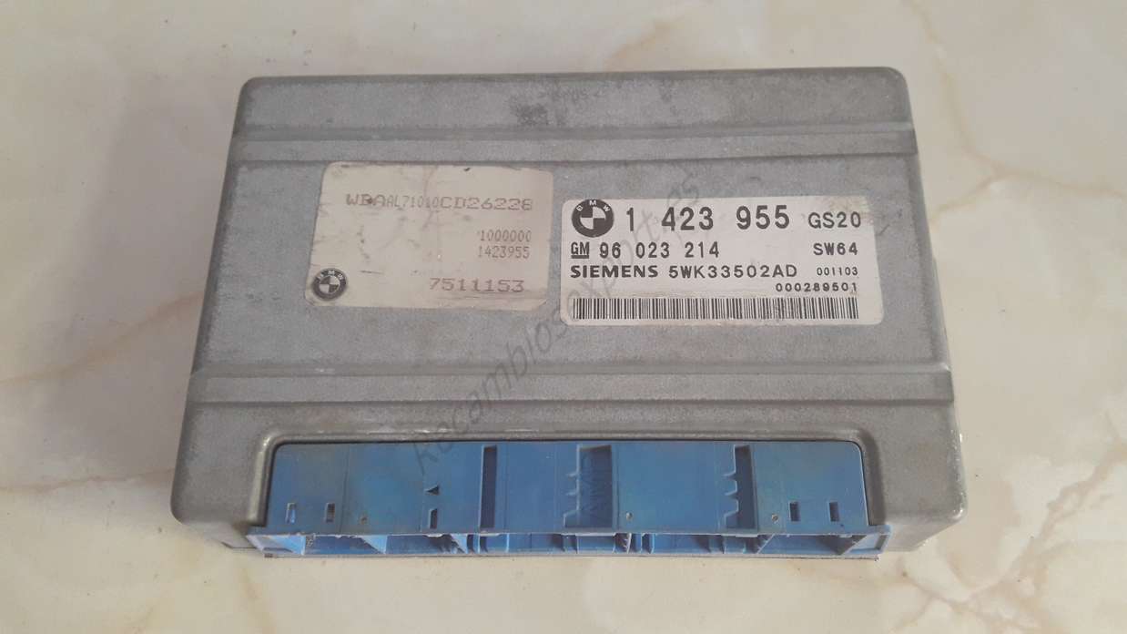 Centralita cambio automático BMW E46 GM 1 423 955 1423955 96023214 96 023 214 SIEMENS 5WK33502AD - foto 1