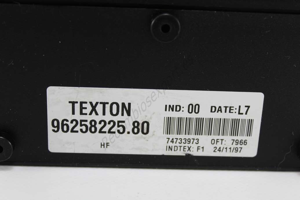 Centralita cierre centralizado CITROEN XSARA 96258225 96 258 225 80 9625822580 74104834 IND 00 DATE L7 - foto 2