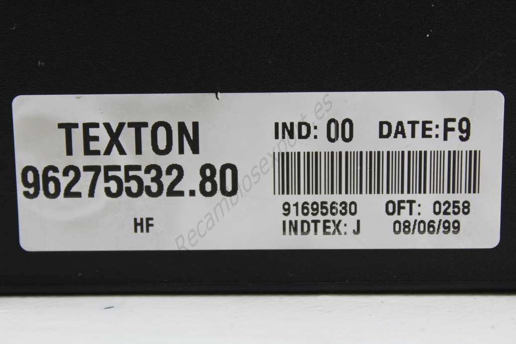 Centralita cierre centralizado Citroen Xantia 9627553280 96275532.80 DateF9 - foto 2