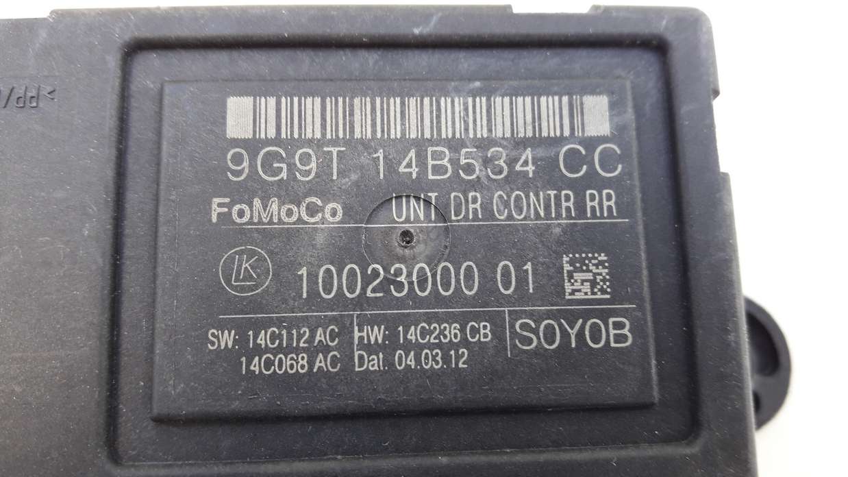 Centralita cierre centralizado Ford S-Max 9G9T14B534CC  9G9T 14B534 CC   LK 1002300001 - foto 2