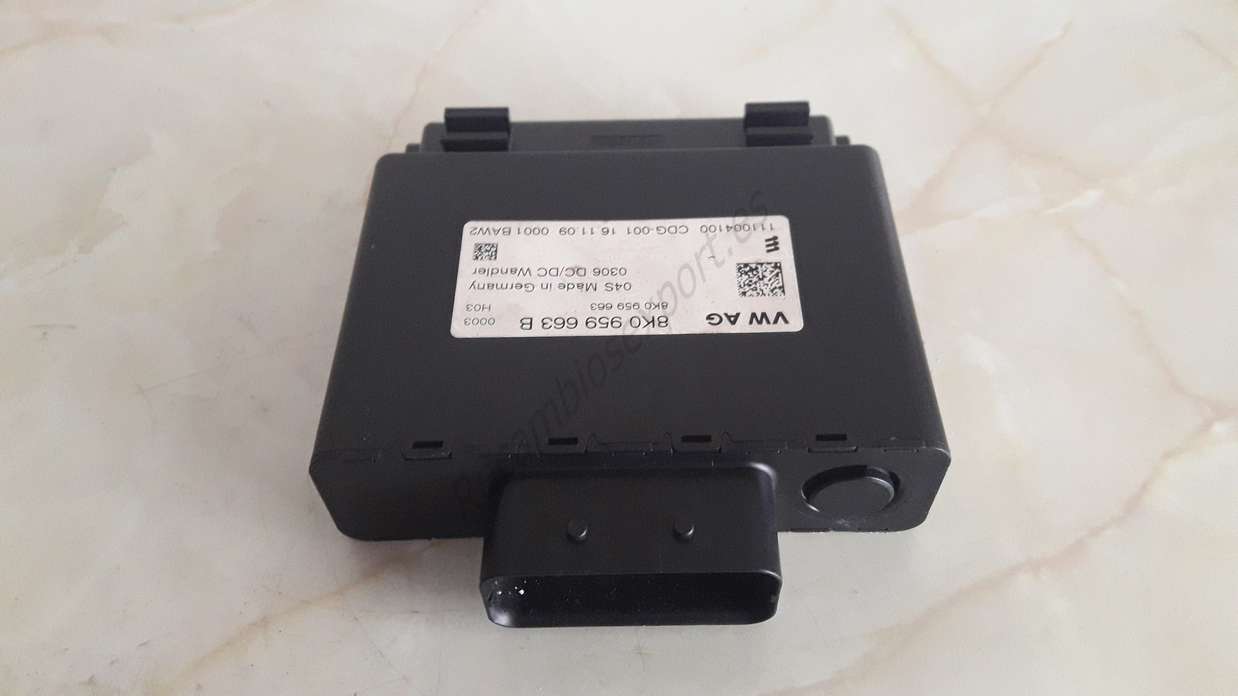 Centralita control de voltaje Audi A1 A3 A4 A5 A6 A7 Q3 Q5 8K0959663B 8K0959663 - foto 1