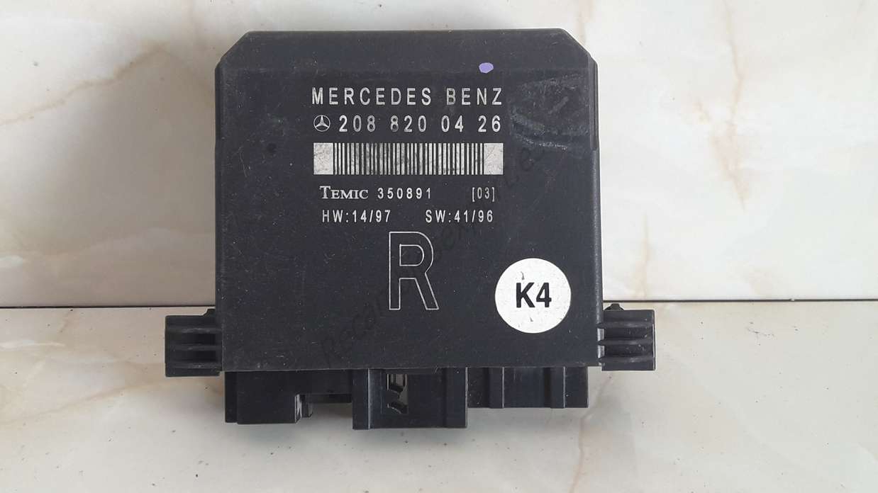 Centralita de Puerta derecha Mercedes CLK W208 2088200426 208 820 04 26 TEMIC 350891 - foto 1
