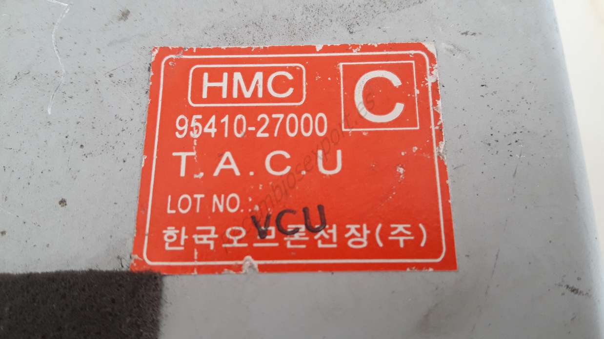 Centralita de alarma Hyundai Coupe HMC 9541027000 95410 27000 TACU - foto 2