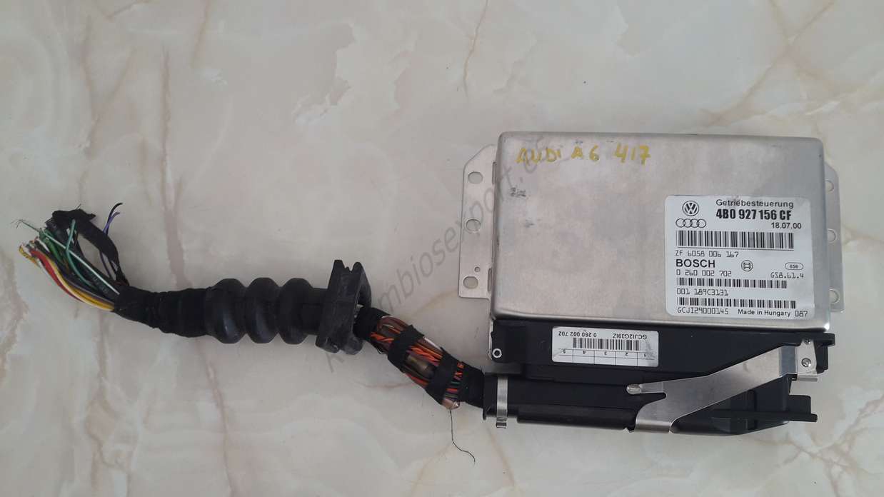 Centralita de caja de cambio Transmission Audi A4 A6 VW Passat 4B0927156CF 4B0 927 156 CF BOSCH 0260002702 0 260 002 702 - foto 1