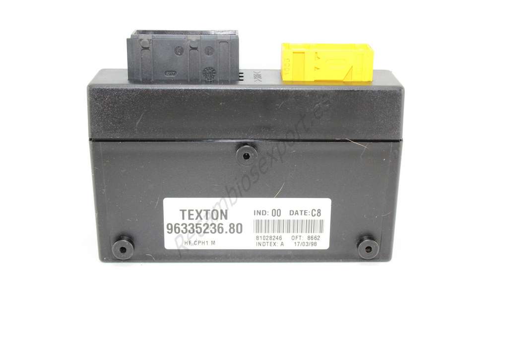 Centralita de cierre Citroen Xsara TEXTON 9633523680 96335236. 80 date: C8 INDTEX: 00 - foto 1