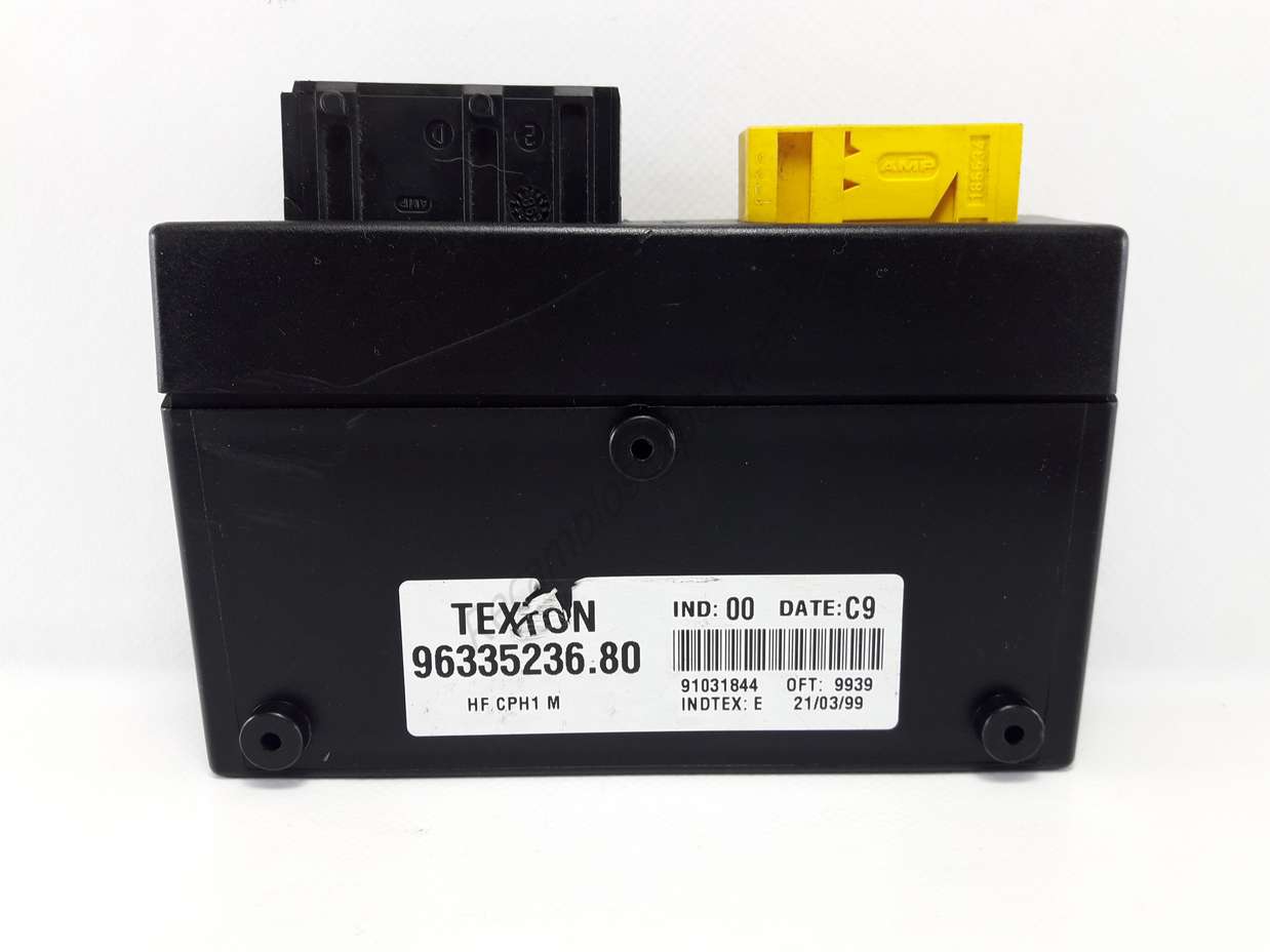 Centralita de cierre Citroen Xsara TEXTON 9633523680 96335236. 80 date C9 INDTEX 00 - foto 1