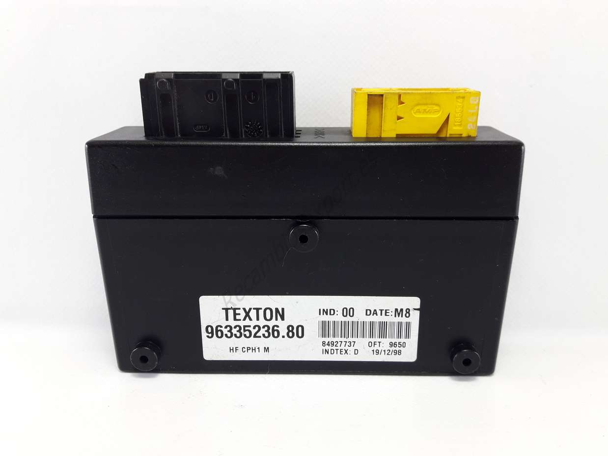 Centralita de cierre Citroen Xsara TEXTON 9633523680 96335236. 80 date M8 INDTEX 00 - foto 1