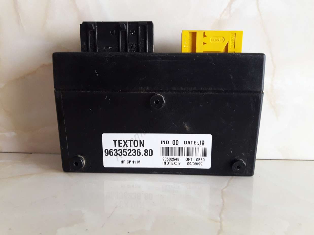 Centralita de cierre Citroen Xsara TEXTON 9633523680 96335236.80 J9 - foto 1