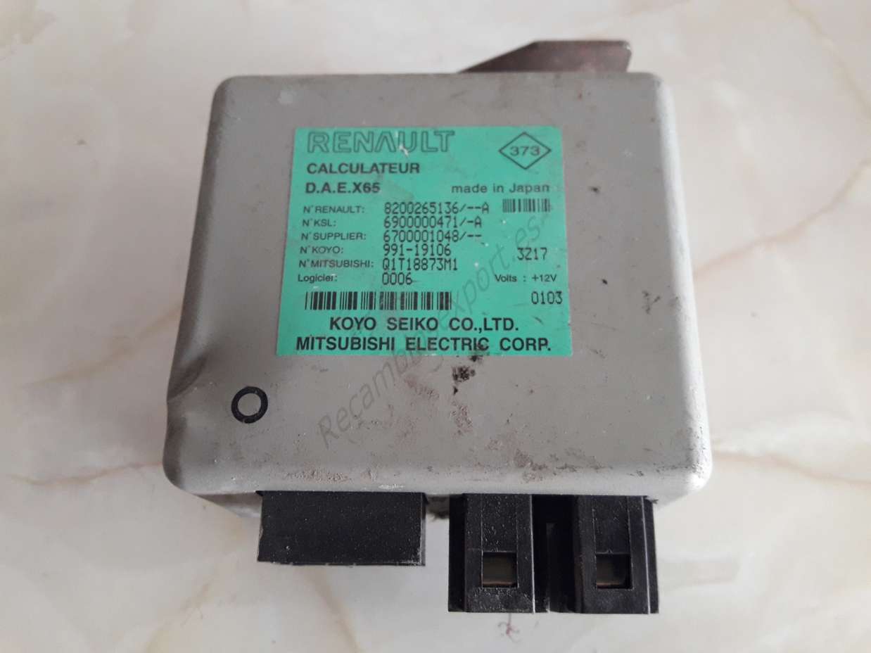 Centralita de direccion Renault Clio 8200265136 A 8200265136A Q1T18873M1 - foto 1