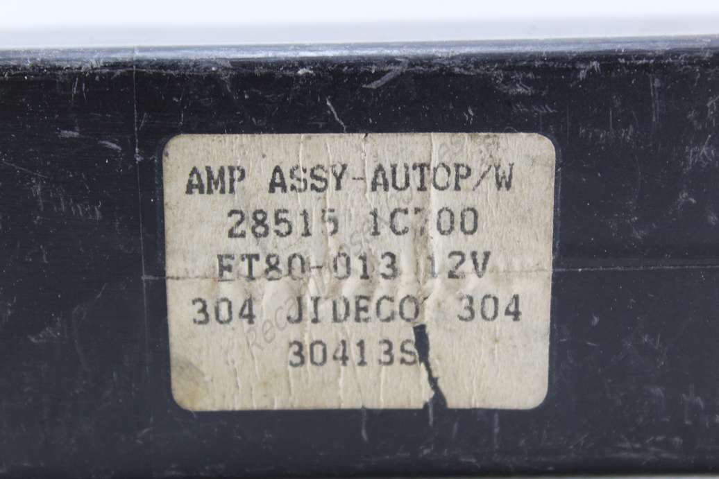 Centralita de elevalunas Nissan Serena AMP ASSY 285151C700 28515 1C700 ET80-013 Jideco 30413S - foto 2
