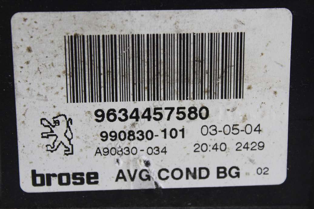 Centralita de elevalunas Peugeot 9634457580 990830-101 990830101 Bosch 0130821767 0 130 821 767 - foto 3