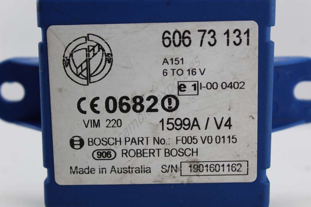 Centralita de inmovilizador Alfa Romeo 60673131 606 73 131 1599AV4 1599A/V4 - foto 2