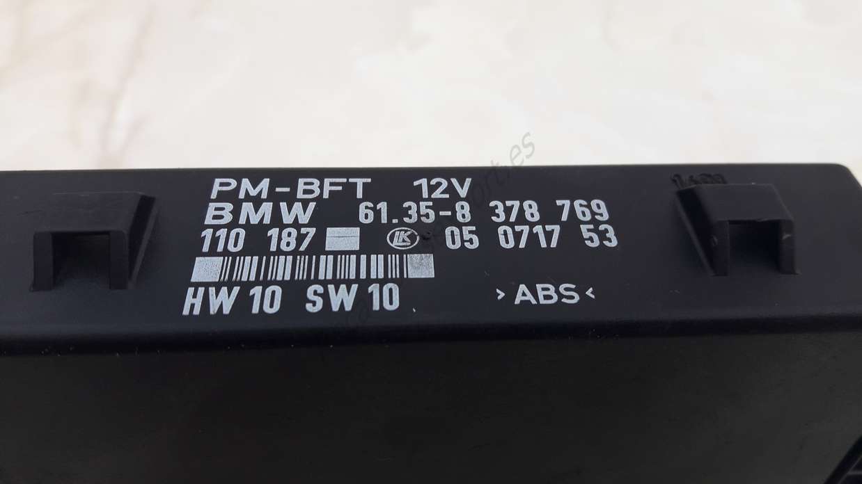 Centralita de puertas BMW E38 E39 61358378769 61.35-8 378 769 LK 05071753 05 0717 53 - foto 2