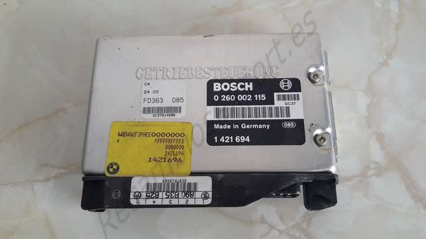 Centralita de transmission BMW E36 E34 1421694 1421696 BOSCH 0260002115 0 260 002 115 - foto 1