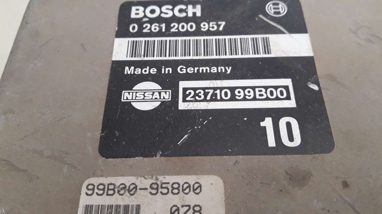 Centralita del motor Nissan Micra 2371099B00 23710 99B00 BOSCH 0261200957 0 261 200 957 - foto 2
