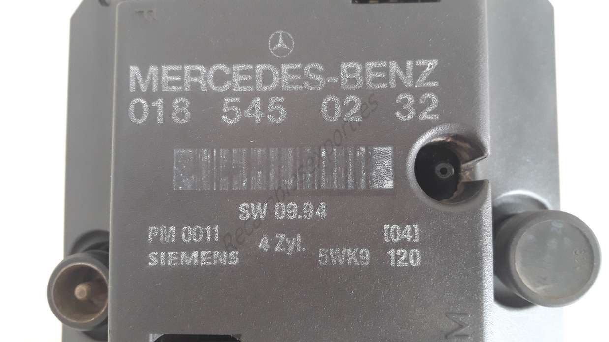 Centralita encendido Mercedes W202 Clase-C 0185450232 018 545 02 32 SIEMENS 5WK9120 5WK9 120 - foto 2
