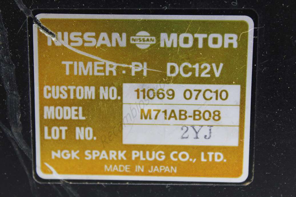 Centralita ignición  Nissan Vanette TIMER 11069 07C10 1106907C10 M71AB-B08 M71ABB08 - foto 2