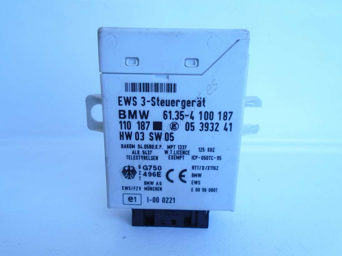Centralita imobilizador Bmw E38 E39 E46 61354100187 61.35-4 100 187 Lukas 05393241 05 3932 41 - foto 1