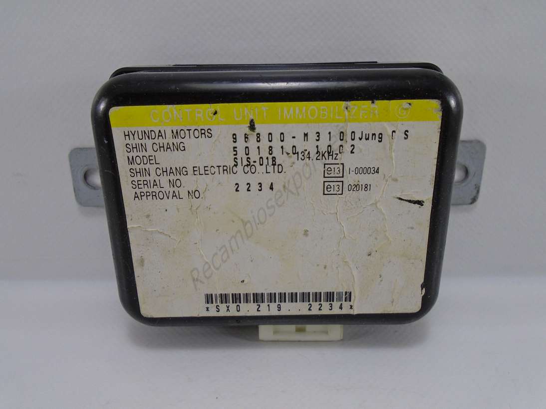 Modulo Inmovilizador Kia Joise 96800M3100 96800-M3100 - foto 1
