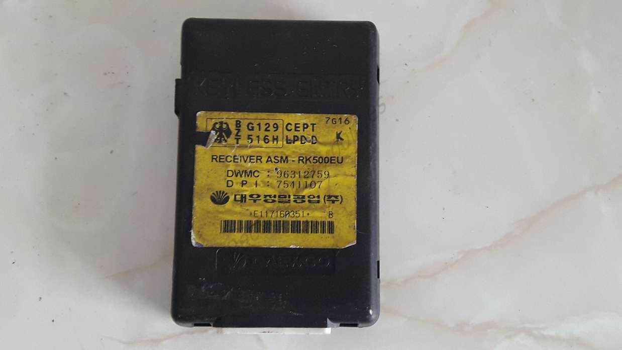 Centralita keyless Daewoo 96312759 7541107 - foto 1