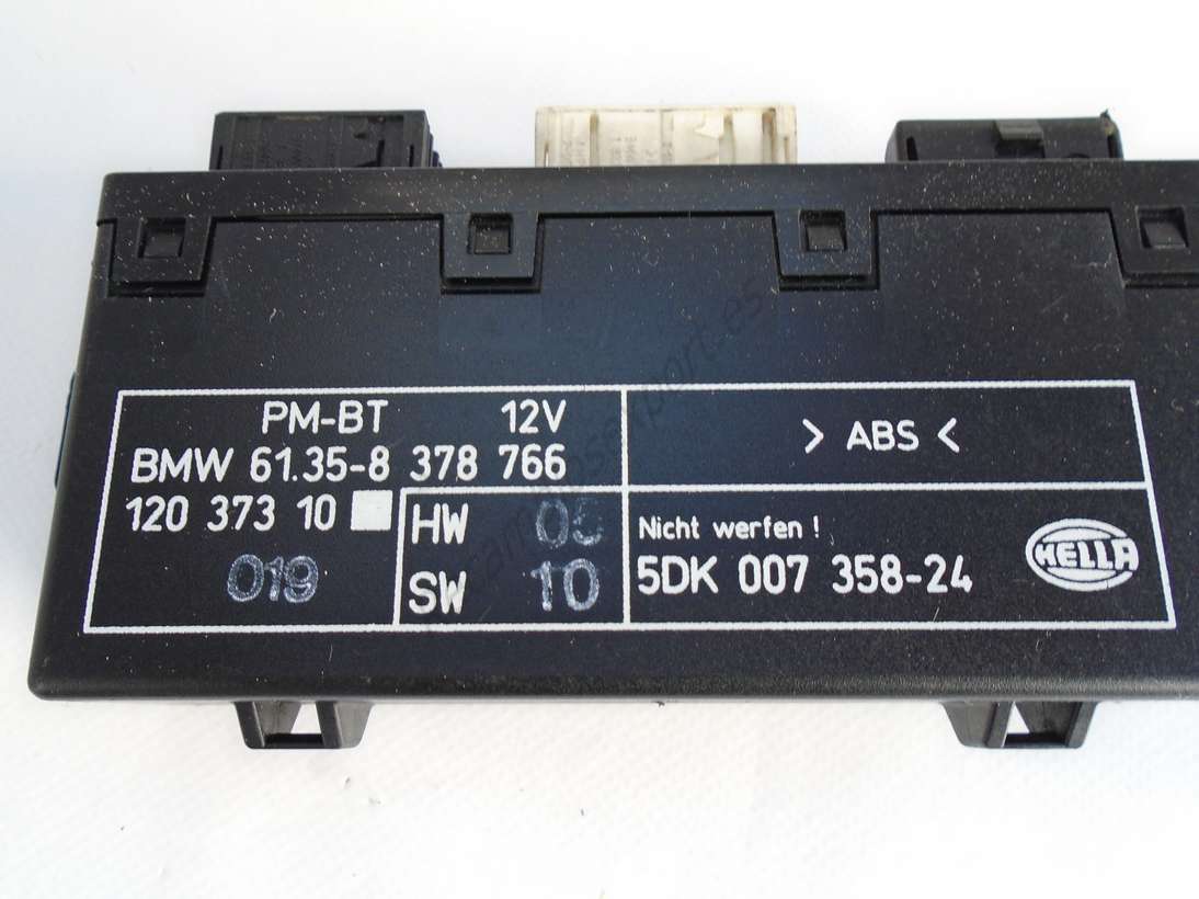 Centralita modulo BMW 5 Serie e39 PM-BT 12v Hella 61358378766 12037310 120 373 10 5DK00735824 - foto 2