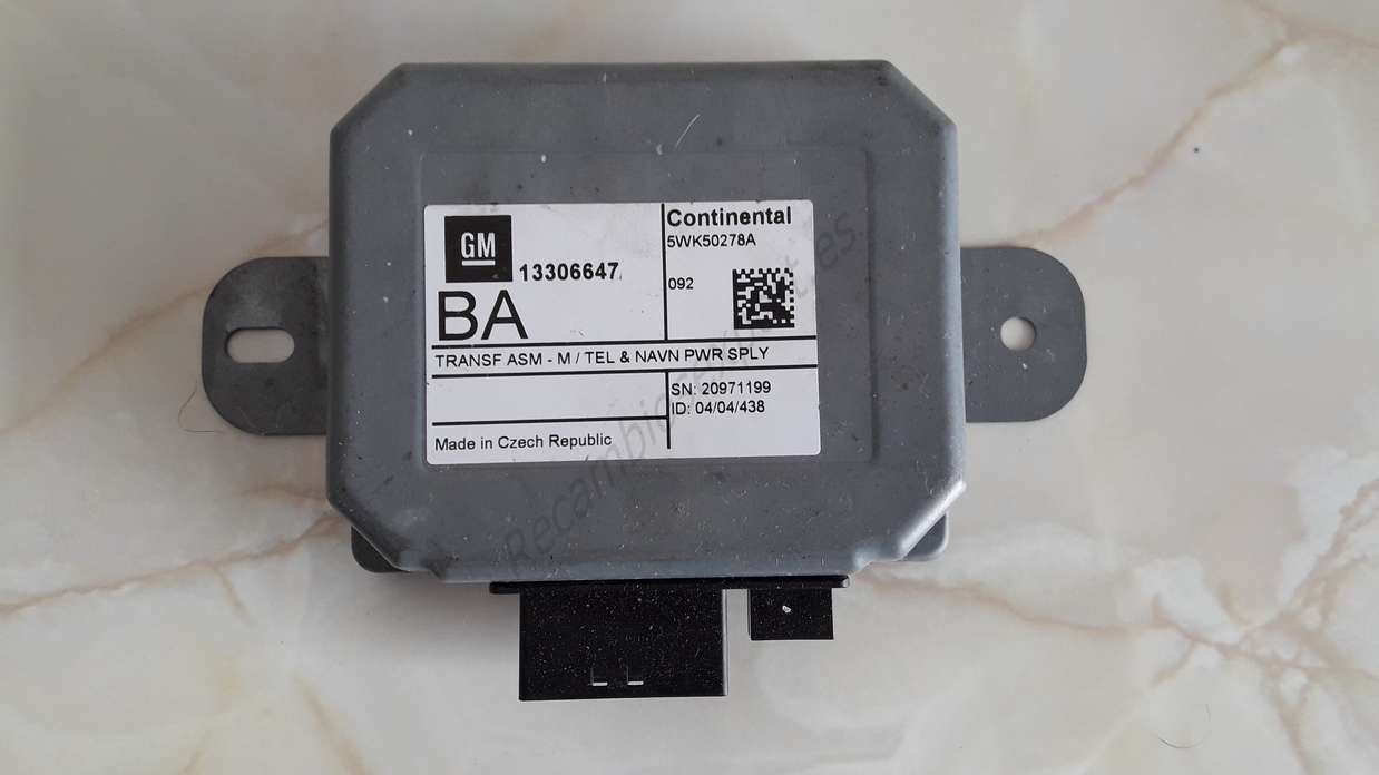 Centralita navegation Opel Astra J Zafira C Corsa D Insigni 13306647 BA 5WK50278A - foto 1