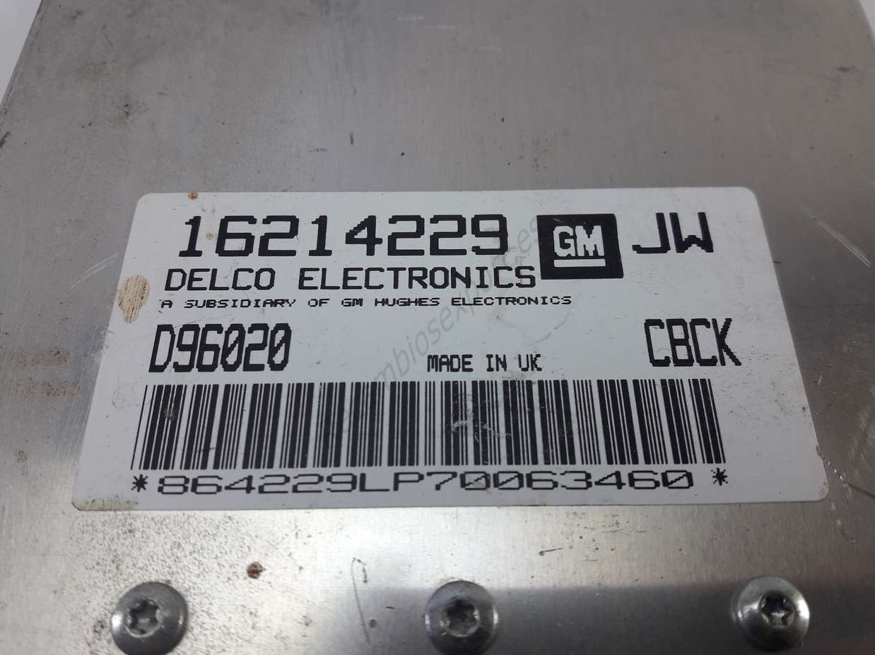 Centralita opel astra gm 16214229 jw 16214229jw d96020 cbck delco d96020 - foto 2