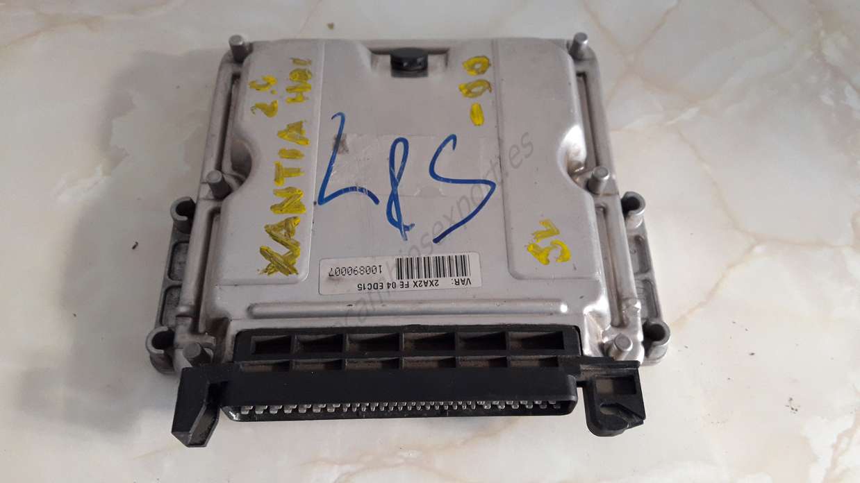 Centralita renault scenic megane bosch 0281 010 252 9635158180 EDC15C2 07 - foto 1