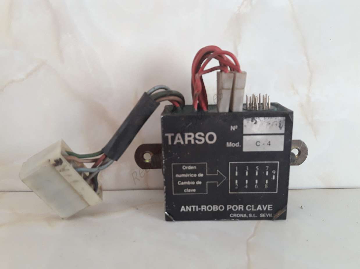 Centralita tarso c4 mod. c-4 anti-robo por clave - foto 1
