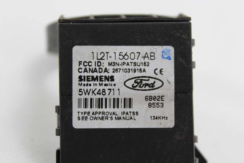 Lector de llave Ford Transit 1L2T15607AB 1L2T-15607-AB Siemens 5WK48711 2671031915A - foto 2