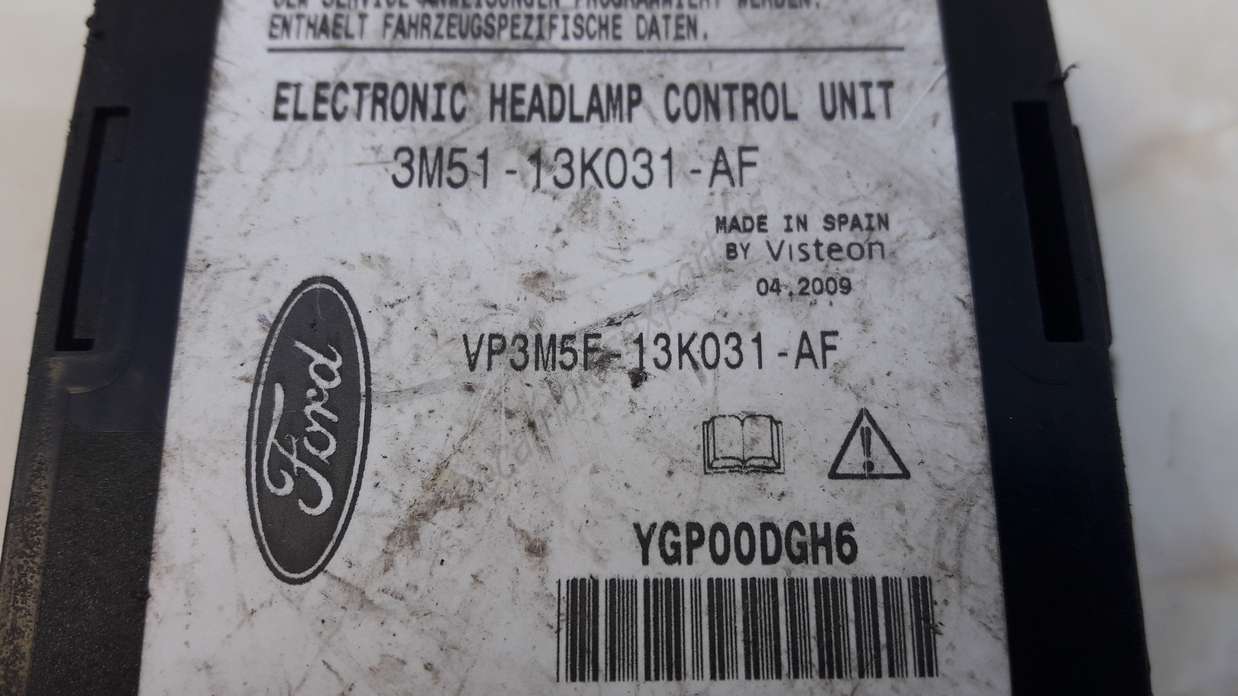 Control de la unidad Ford Focus II 3M5113K031AF 3M51-13K031-AF - foto 2
