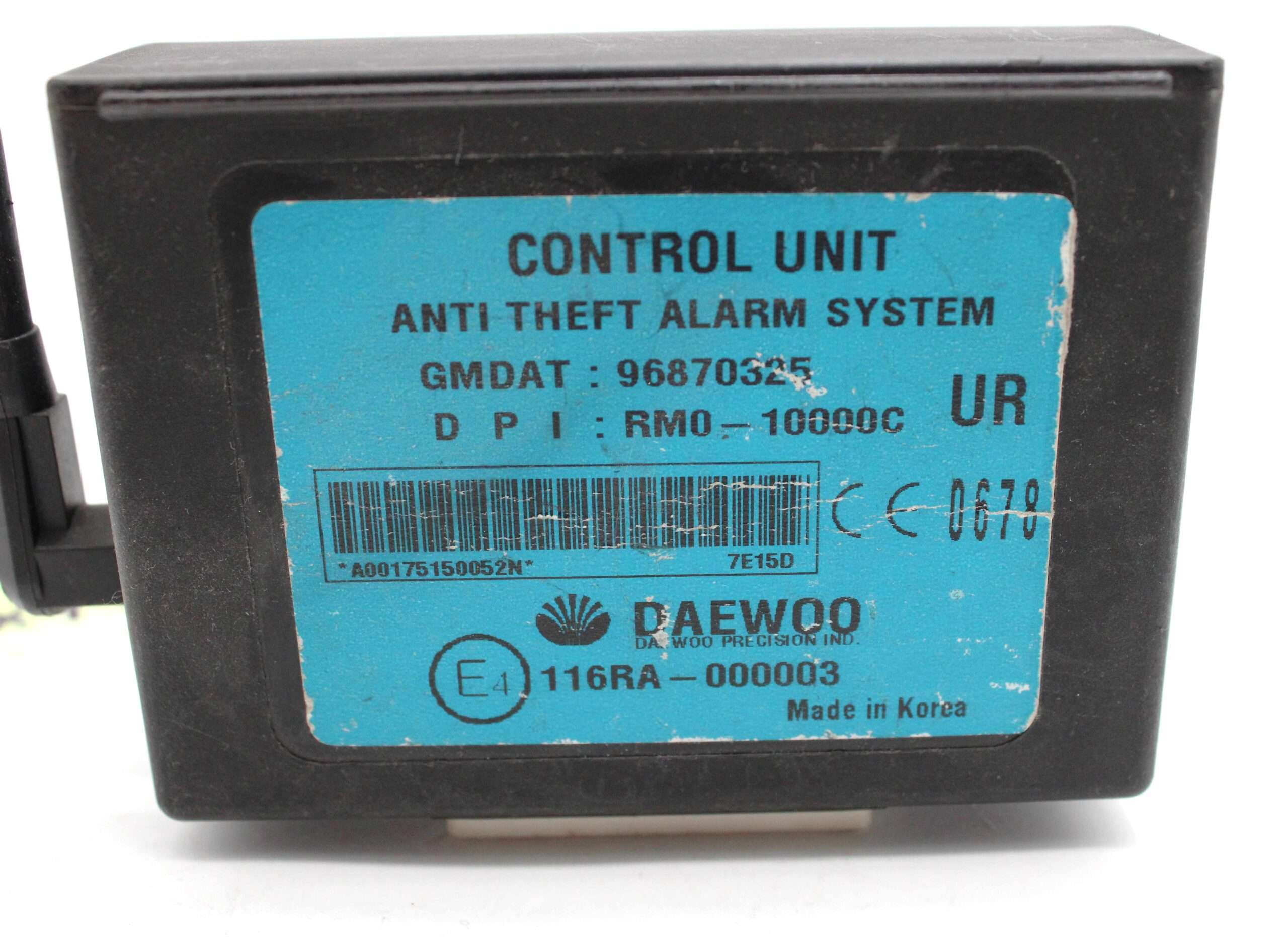 Unidad de Control de Alarma Chevrolet Aveo Kalos Daewoo - foto 2