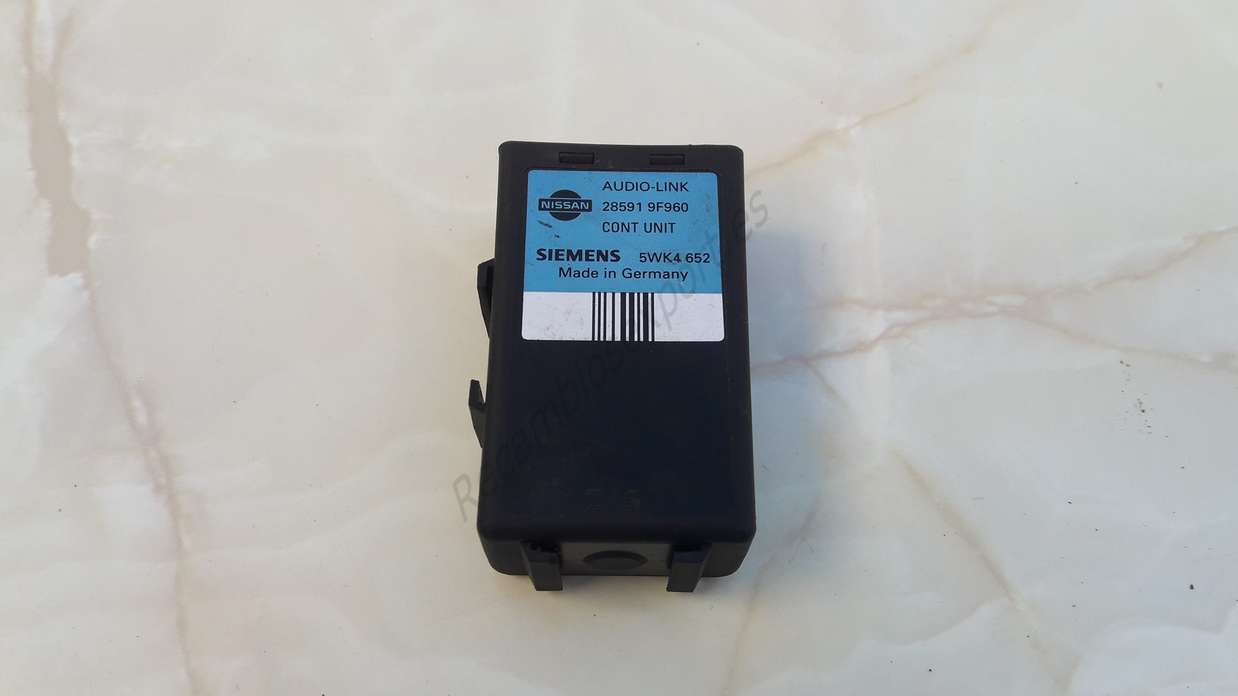 Control de la unidad de alarma inmovilizador módulo Nissan Primera P11 285919F960 28591 9F960 SIEMENS 5WK4652 5WK4 652 - foto 1