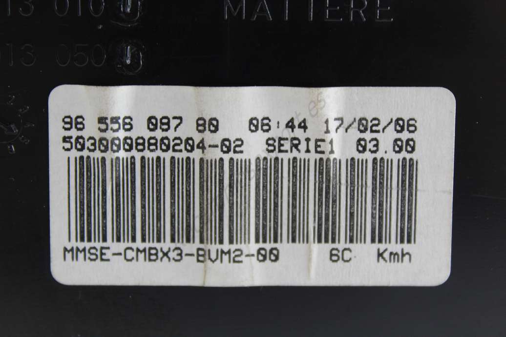 Cuadro Citroen C5 9655608780 96 556 087 80 50300088020402 503000880204-02 HDI - foto 2
