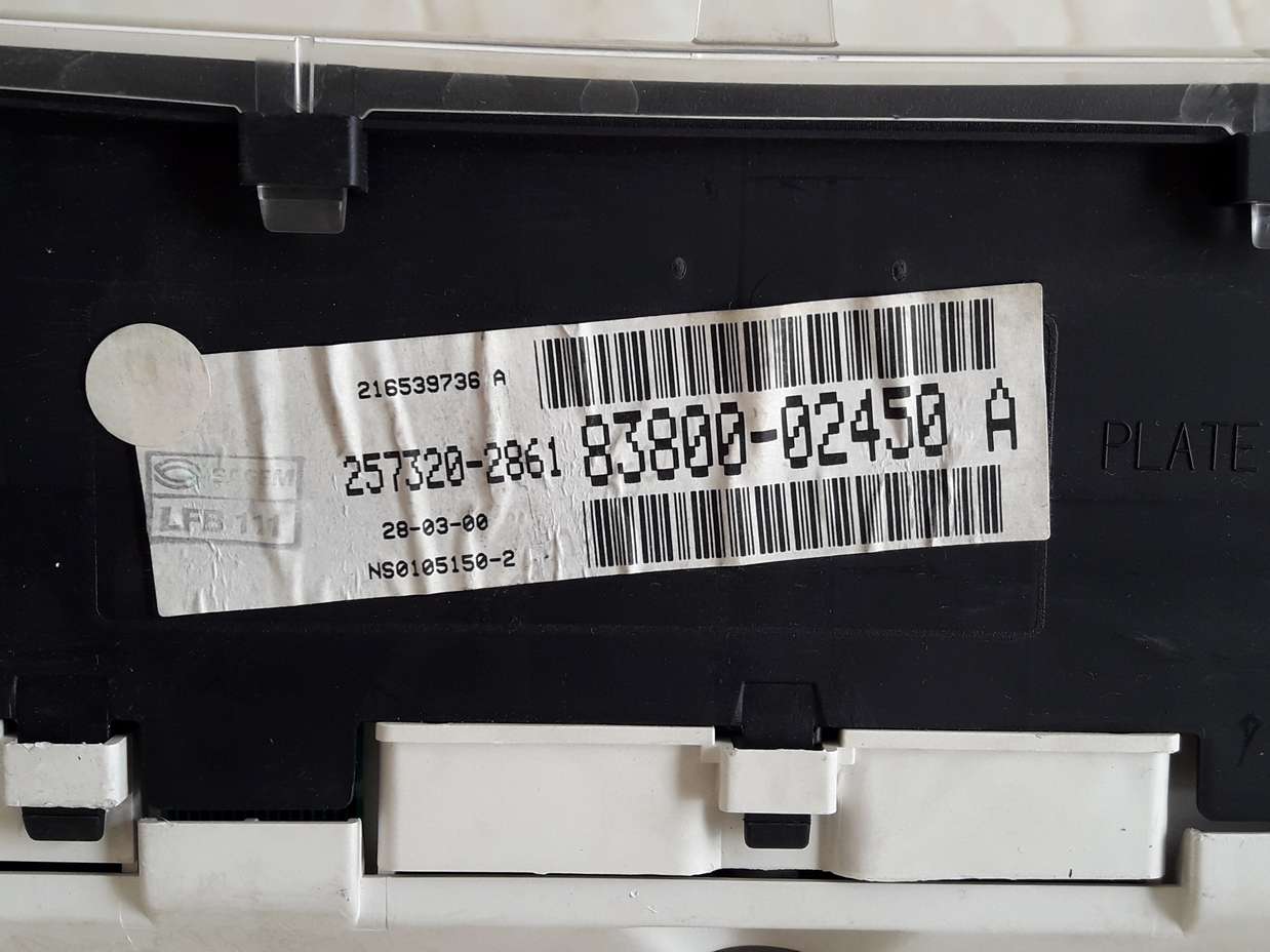 Cuadro Instrumento Toyota Corolla 8380002450A 83800 02450 A - foto 2