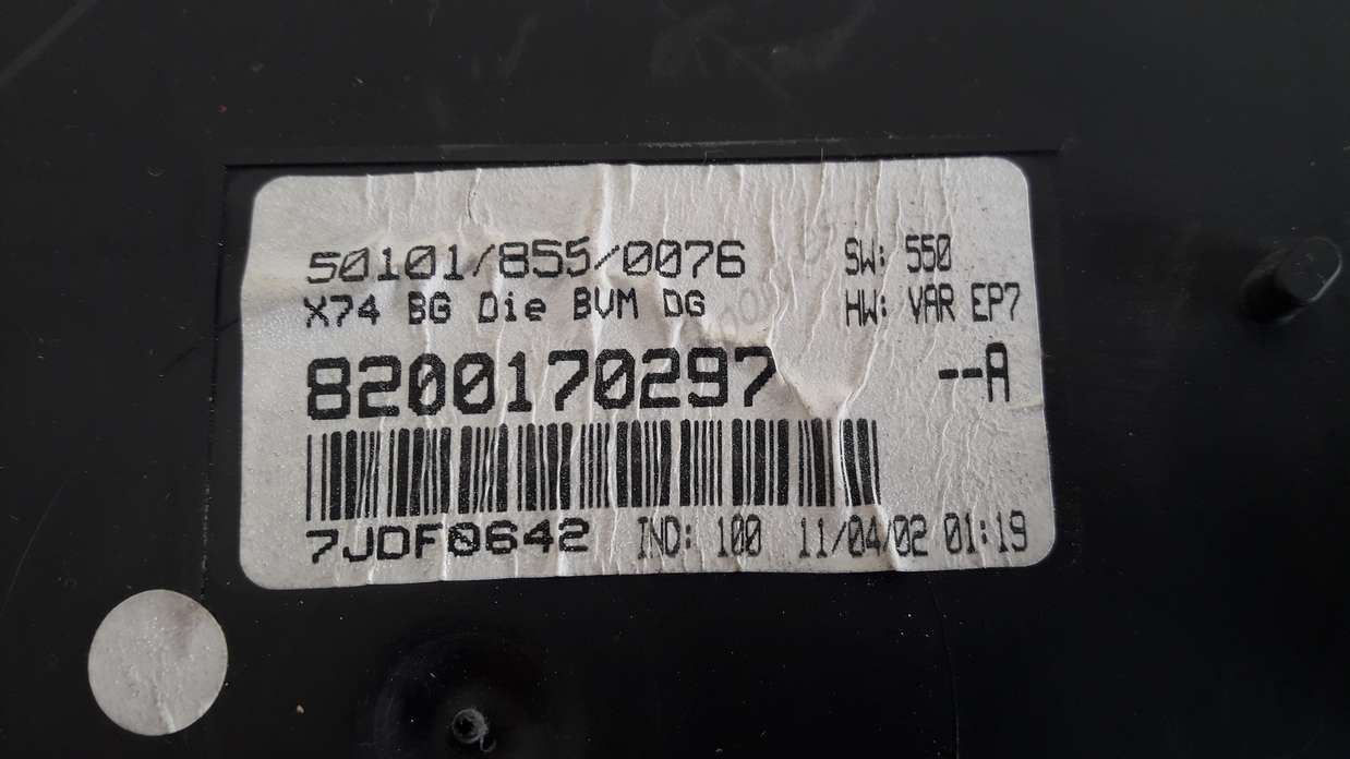 Cuadro Renault Laguna 8200170297 A  501018550076 50101 855 0076 7JDF0642 - foto 2