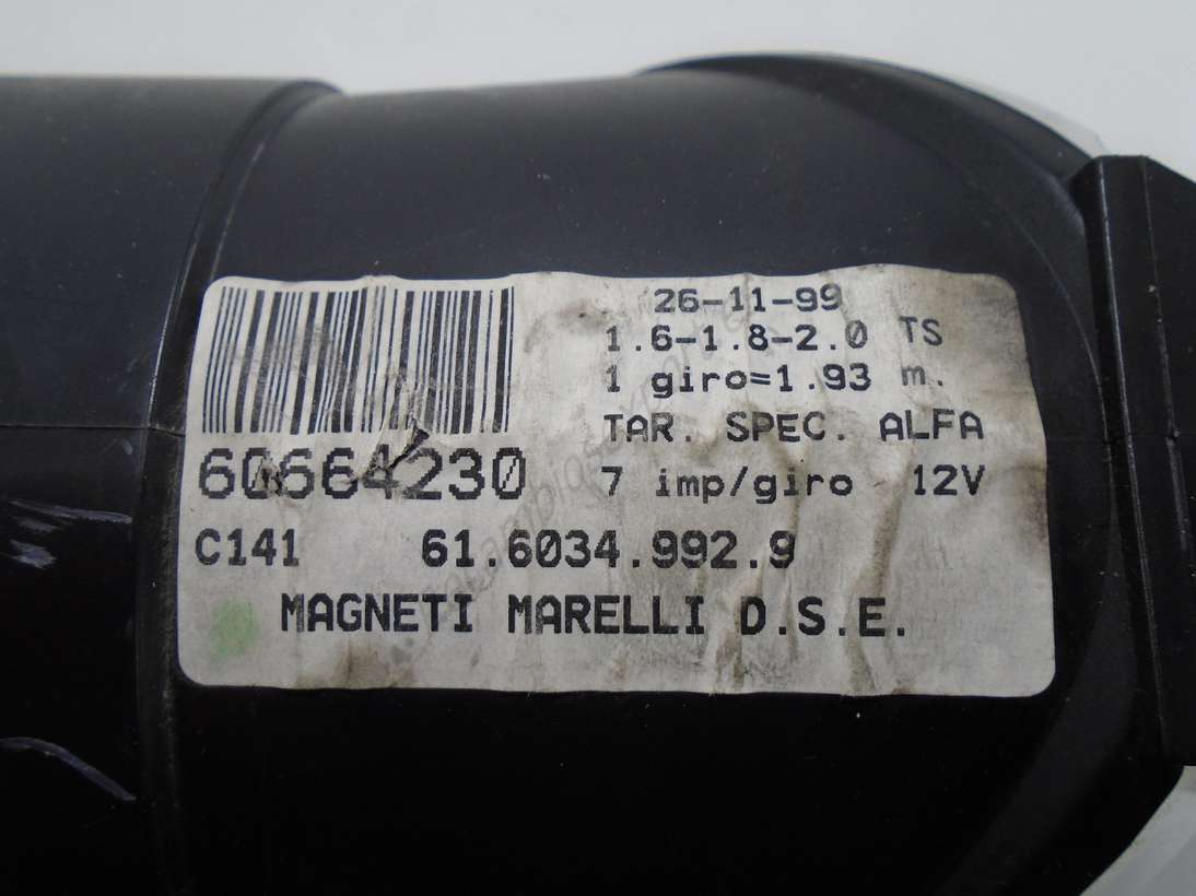 Cuadro de instrumentos Alfa Romeo 156 D. S. E. MAGNETI MARELLI 60664230 C141 6160349929 61. 6034. 992. 9 - foto 2