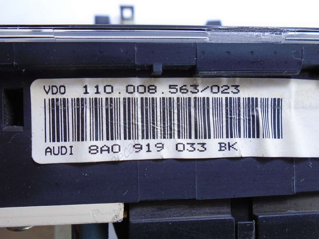 Cuadro de instrumentos Audi 8A0919033BK 8A0 919 033 BK - foto 2